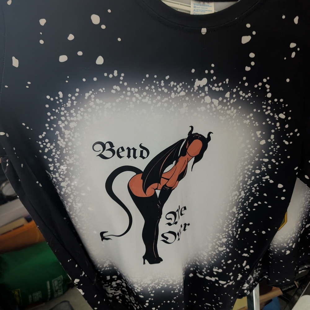 Black and White Graphic  T Shirt